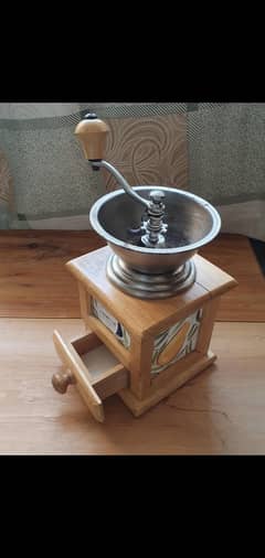 vintage / antique coffee grinder DAVID BIRCH DESIGN