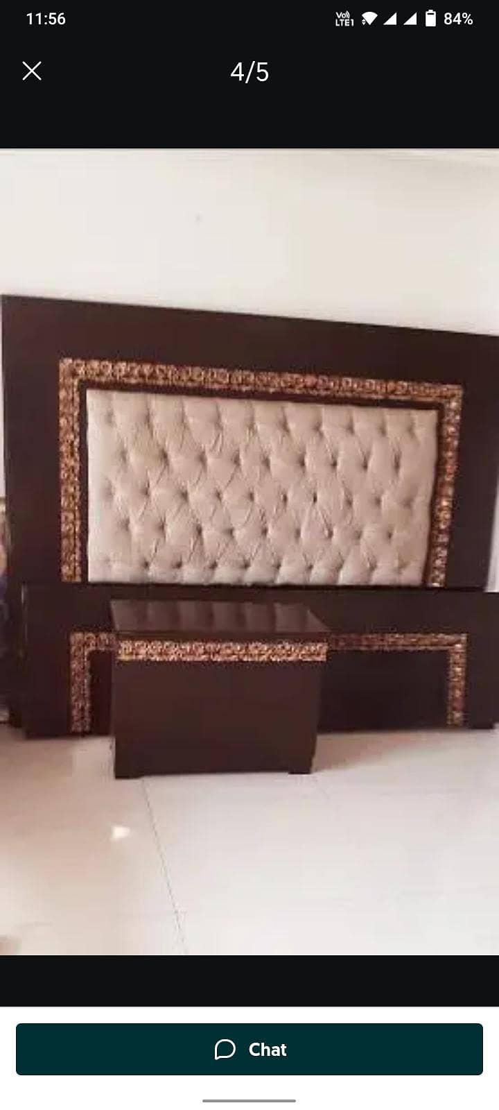 Bed set and dressing and side tables 1