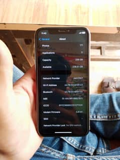 iPhone x 256 GB PTA approve good condition face ID failed