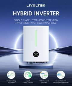 New Livltek Off-Grid Inverter 6.2kw at discount price (limited stock)