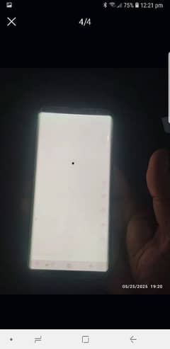 Galaxy note 8 shade minor crack minor dot single sim official approved