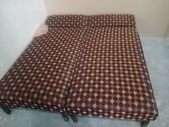 2 Single Beds (Poshish) For Sale