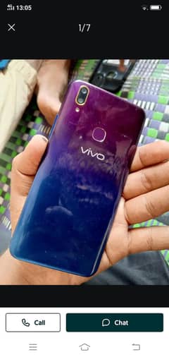 vivo y85 20 dinner use Kia hai 03172582412 1 year warranty ME hai