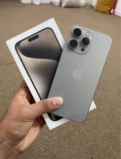 iPhone-15 Pro Max Natural Titanium