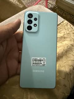 Samsung galaxy A73 5G with box