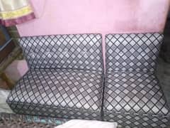 sofa set 4 pieces  last condition