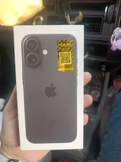 I phone 16 256 Gb box PTA Approved