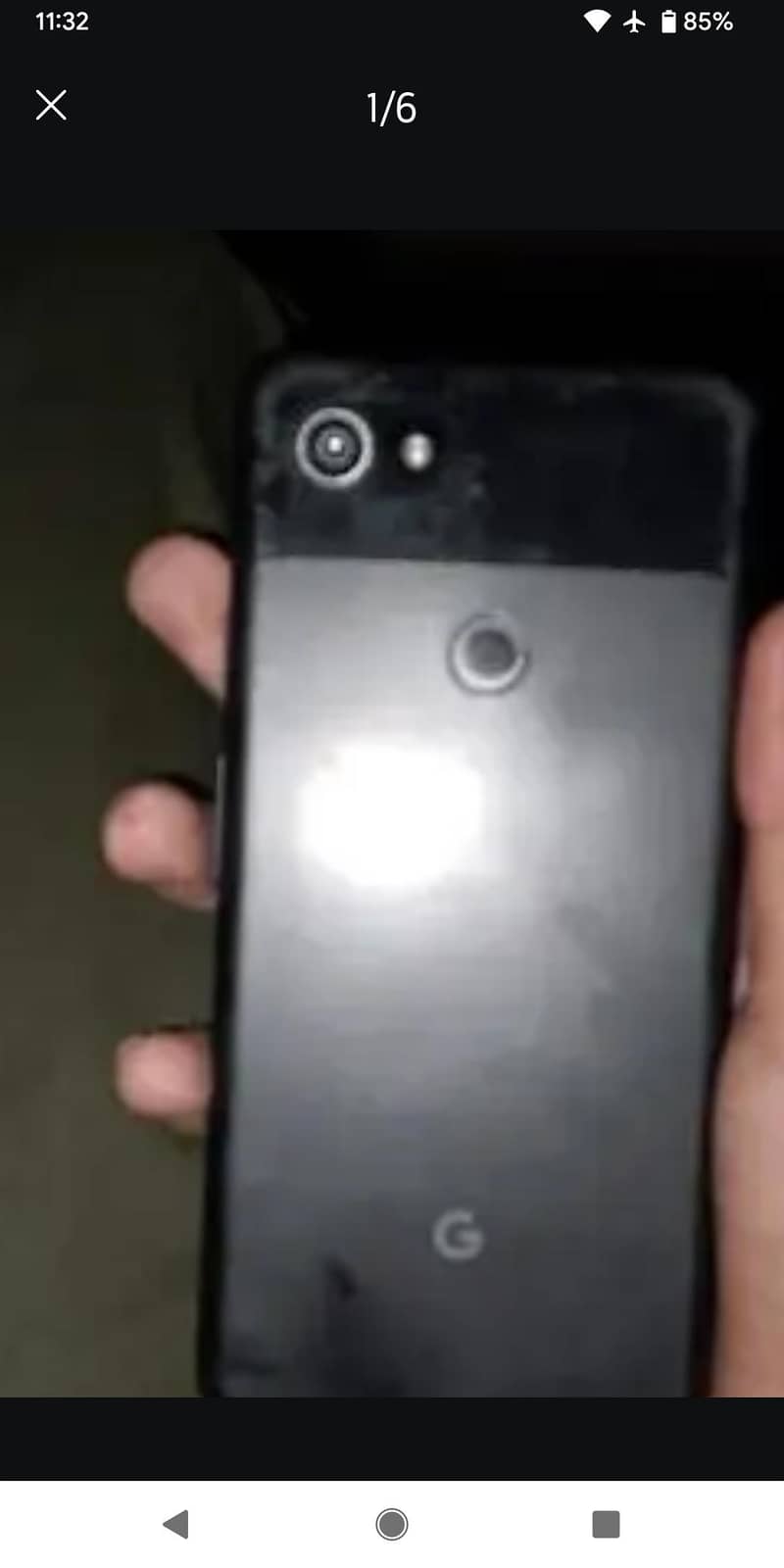 Google pixel 3axl  condition in pic exchange posib weater pack 3