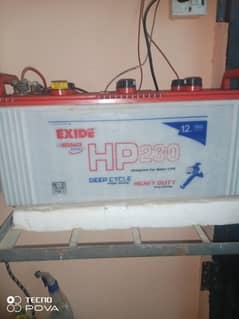 EXIDE LEAD ACID BATTERY HP 230