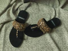 Black Kolhapuri (Black)
