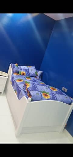 Two single beds