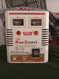 Sun Power Stablizer 1550 VA
