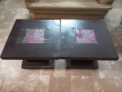 Twin central tables for sale (used)