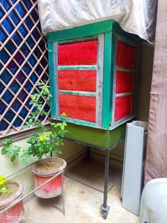Room Cooler With Trolli new condition.