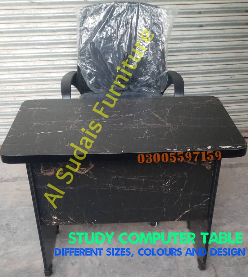 Office study desk computer workstation table smart rack chair sofa use 0