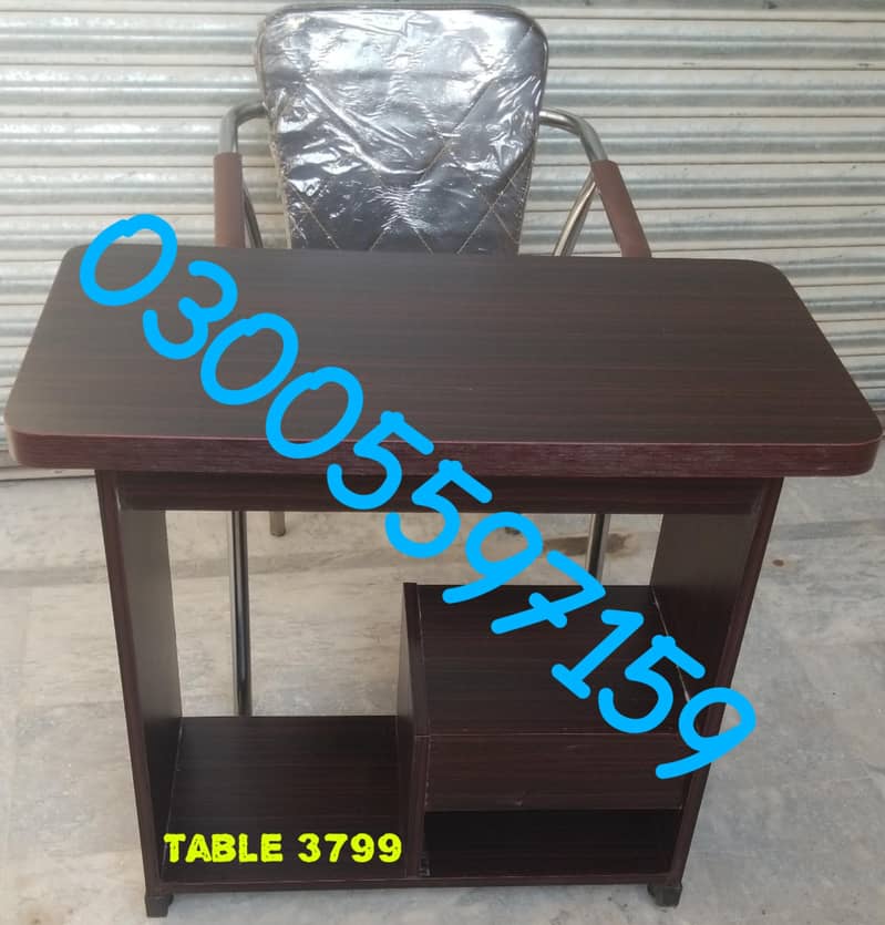 Office study desk computer workstation table smart rack chair sofa use 6