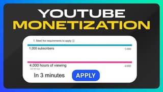 youtube monetisation