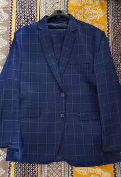 Coat Suit 2 Piece Check Design