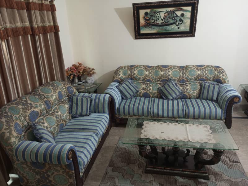 Sofa set with tables set 0