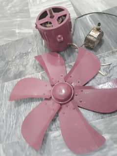 220V Air Cooler Fan Motor with 6-Wing Blades & Water Pump – For Sale!