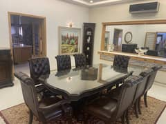 Imported 8 Seater Dining Table with Cabinet