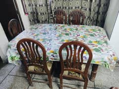 Wooden dining table big size high quality 6 chairs-0,3,0,1,7,1,0,44,00