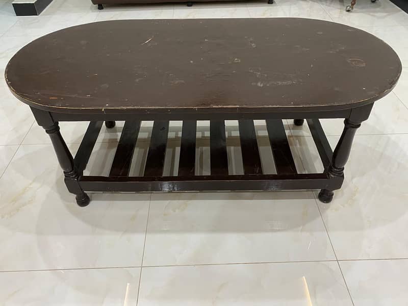 Center Table with one small table 2