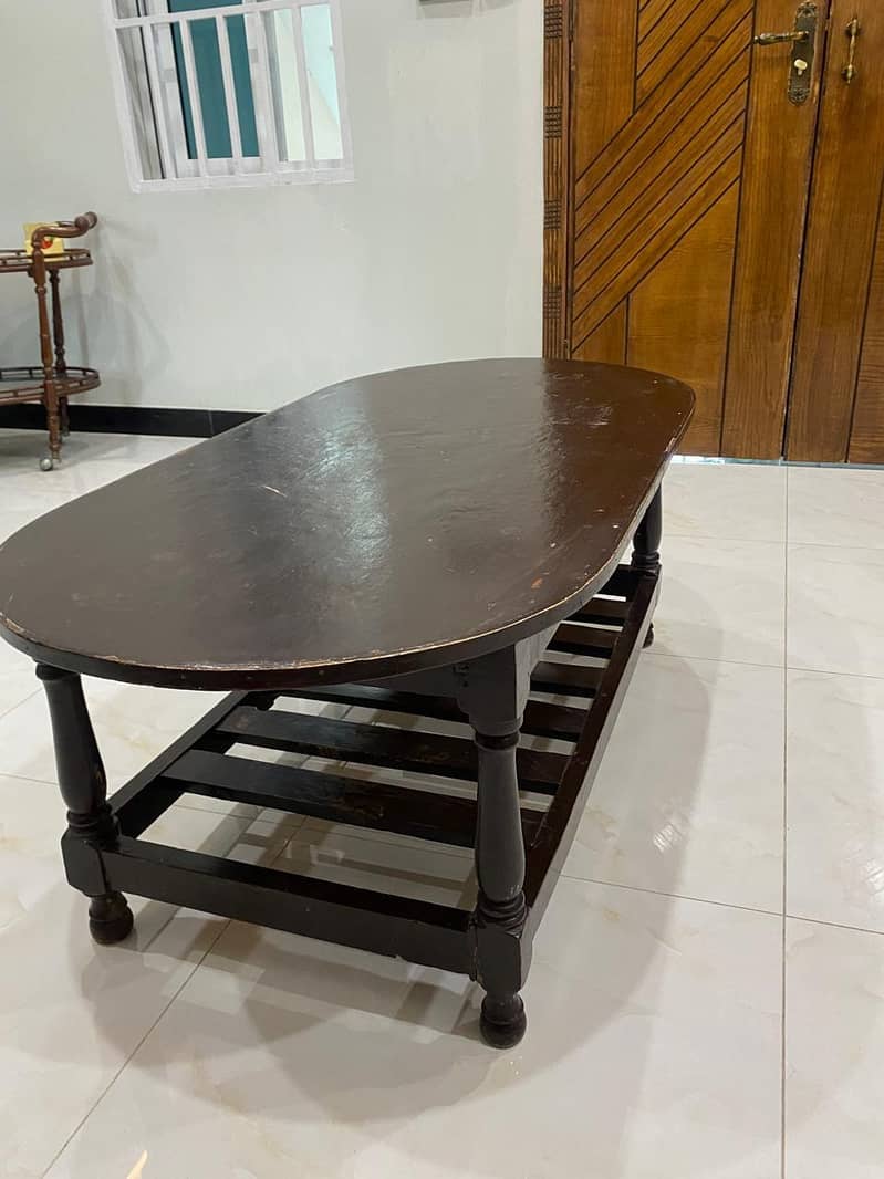 Center Table with one small table 5