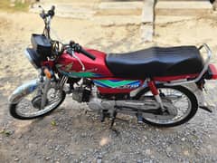 Honda CD 70 – 2018 Model – Rawalpindi Number – Full Genuine