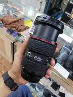 canon 24x70mm F2.8 USM II lens