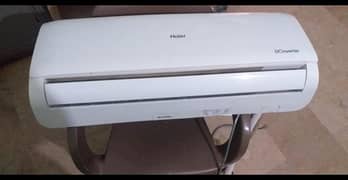 Haier 1 ton DC inverter full geniuain gass lock pe complete Saman