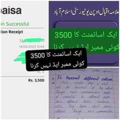 Handwriting Assignment Content Writing And Data Entry Work
