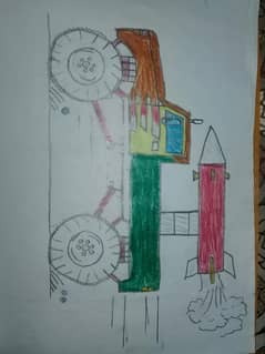 Monster truck painting
