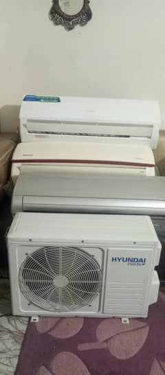 selling 4 Inverter ACs-1.5ton -Hair, Dawlance. Hyundi. TCL. Good