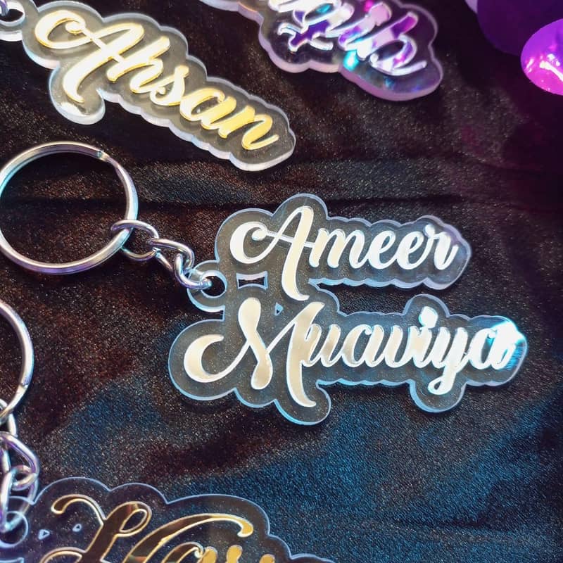 customized Name keychain 1