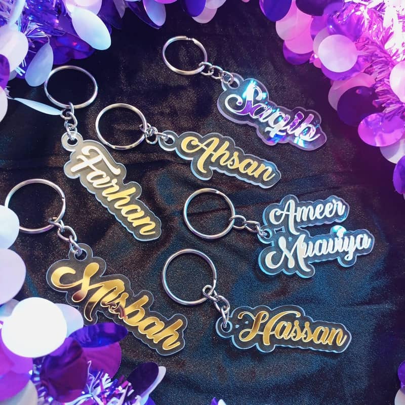 customized Name keychain 2