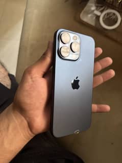 Iphone 15 pro max factory unlock Non Pta Blue Titanium