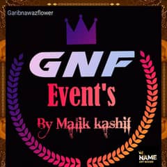 GNF Events management all decor wedding birthday Mayo mehndi