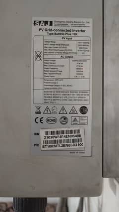 Inverter SAJ 10 kw
