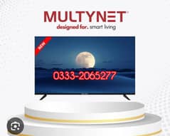 Multynet 75" 85" Inches Smart Led Tv Official Brand Warranty