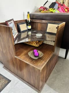 Corner wooden Table for sale