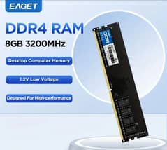 EAGET DDR4 RAM 8GB/16GB 3200MHz