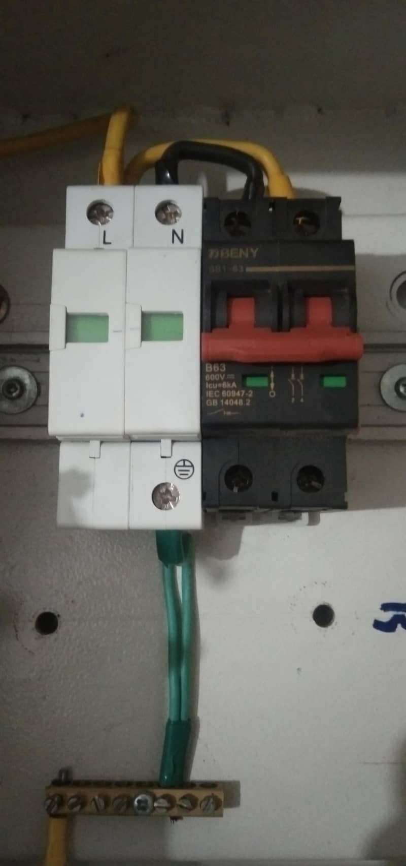 change over switch box 3