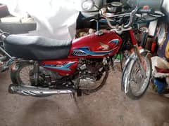 Honda CG125 Model 2016 Rawalpindi Number