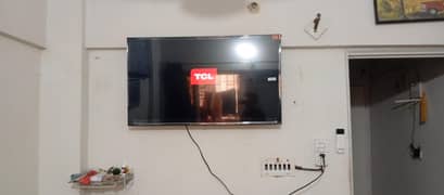 TCL led TV smart TV 43 inches 2 year warranty gaming mod be hai