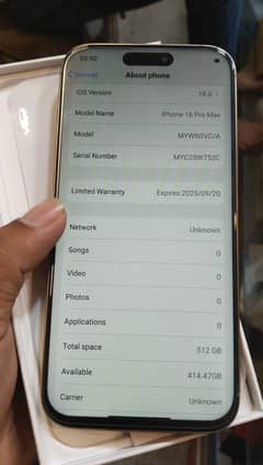 I phone 16 pro max