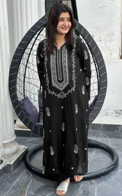 lawn embroidered suit. . 03184175768