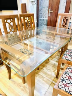 Brand new 6 siter Dinning table for sale 10/10 condition