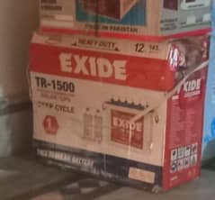 TR1500 Exide Tabular Battery