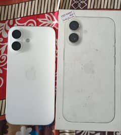 I phone 16 JV 128 GB White with original cable